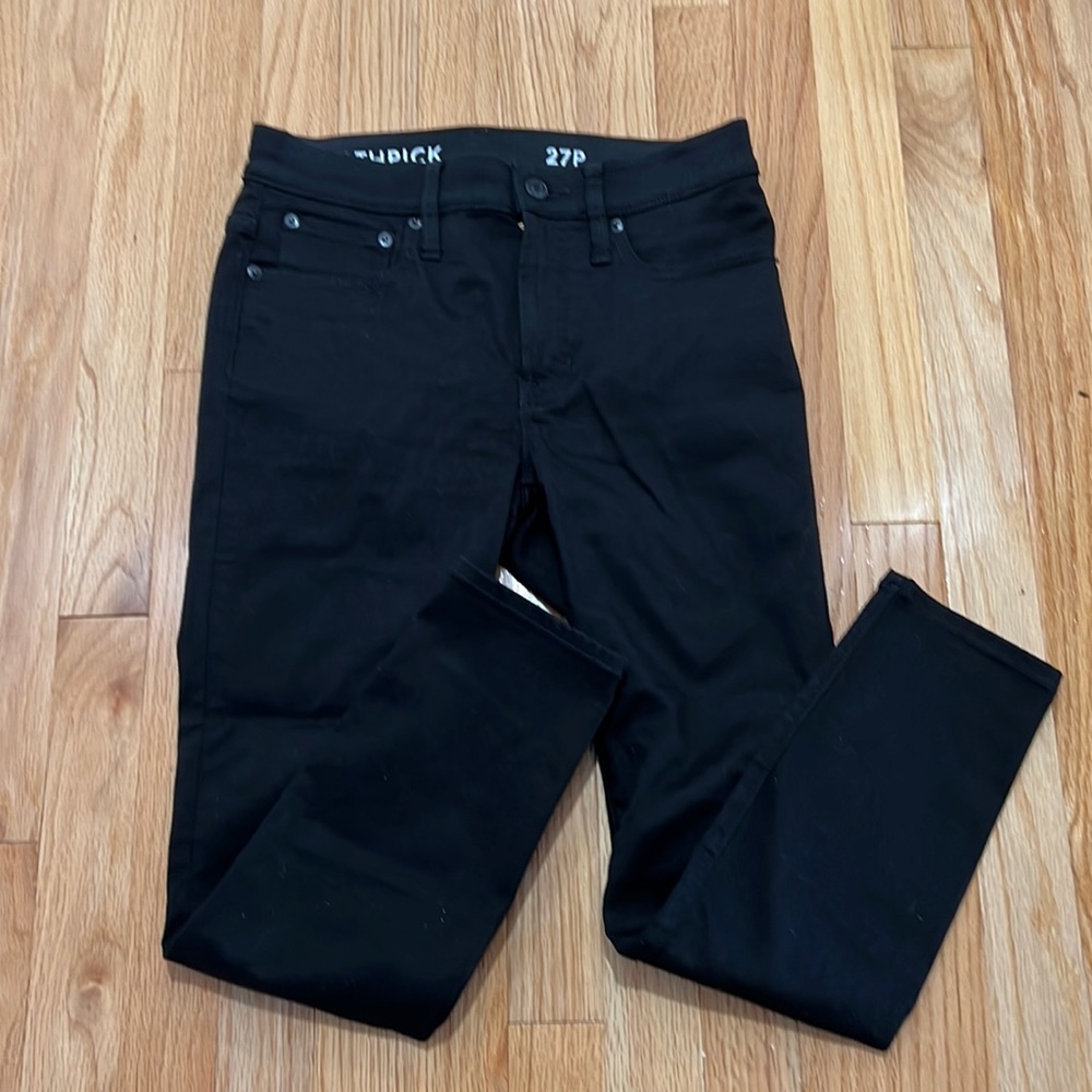 JCrew black Jeggings 27 petite